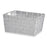 Multi-purpose basket White Cloth 30,4 x 14 x 20 cm (18 Units)