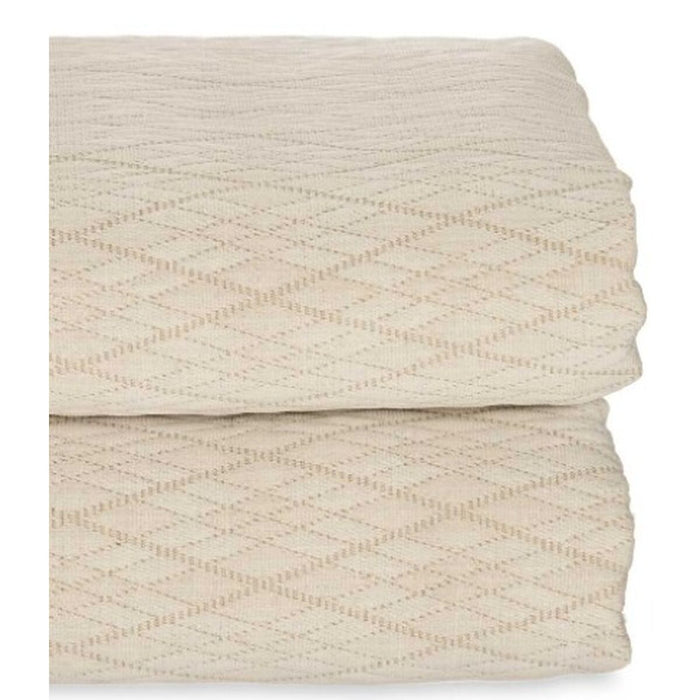 Bedspread (quilt) 180 x 260 cm Rhombus Beige (4 Units)