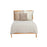 Bedspread (quilt) Geometric 180 x 260 cm Beige (4 Units)