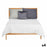 Bedspread (quilt) 240 x 260 cm White (4 Units)