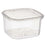 Rectangular Lunchbox with Lid Transparent polypropylene 750 ml 12,8 x 7,5 x 13,5 cm (24 Units)