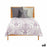 Reversible Bedspread 180 x 260 cm White Purple (6 Units)