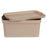 Storage Box with Lid Beige Plastic 7,5 L 21,5 x 14,5 x 32 cm (12 Units)