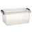 Storage Box with Lid Transparent Plastic 8,5 L 23,5 x 15,5 x 37 cm (12 Units)