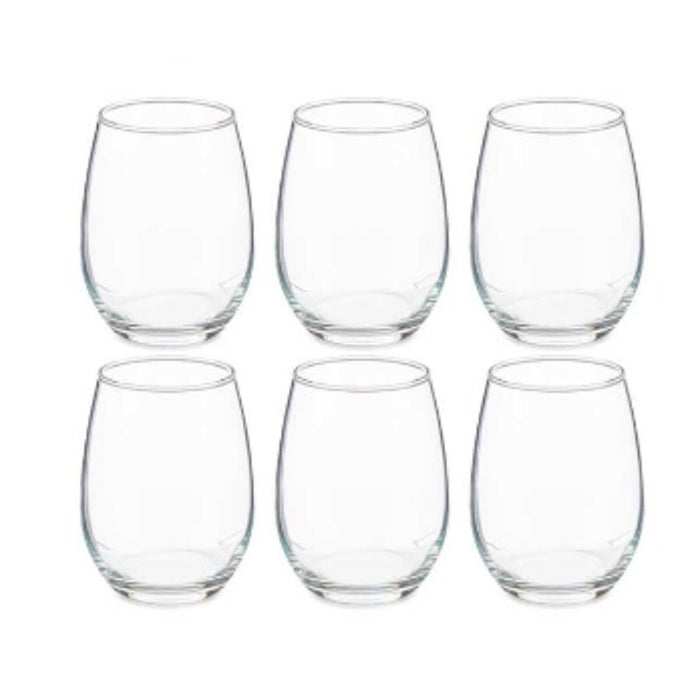 Set of glasses Amber 570 ml Transparent Crystal (4 Units)