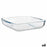 Baking tray Transparent Borosilicate Glass 27,7 x 6,5 x 31,2 cm (6 Units)