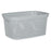 Laundry Basket Grey Plastic 10 L 24 x 17 x 35 cm (24 Units)