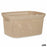 Laundry Basket Beige Plastic 5 L 19,5 x 14 x 27,5 cm (24 Units)