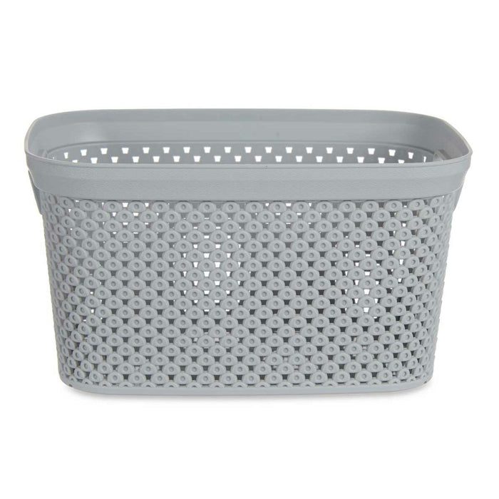 Laundry Basket Grey Plastic 3 L 16,5 x 12,5 x 23 cm (24 Units)