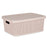 Storage Box with Lid Pink Plastic 13 L 28,5 x 15 x 38,5 cm (12 Units)