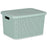 Storage Box with Lid Green Plastic 19 L 28 x 22 x 39 cm (12 Units)