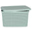 Storage Box with Lid Green Plastic 19 L 28 x 22 x 39 cm (12 Units)