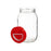 Jar Lid with handle Red polypropylene 2 L 12 x 21 x 12 cm (6 Units)