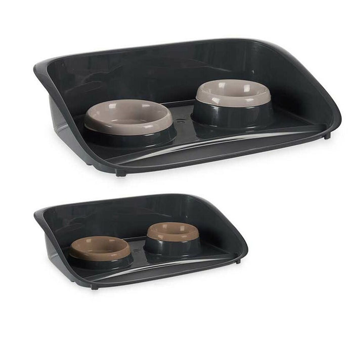 Pet feeding dish polypropylene 32,5 x 10 x 46,5 cm (30 Units)