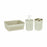 Bath Set Beige Plastic (12 Units)