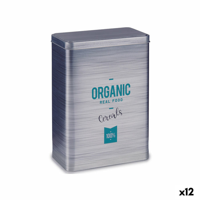 Cereal Dispenser Organic 12 x 24,7 x 17,6 cm (12 Units)