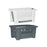 Laundry basket Foldable Plastic 25 L 39 x 58,8 x 60 cm (8 Units)