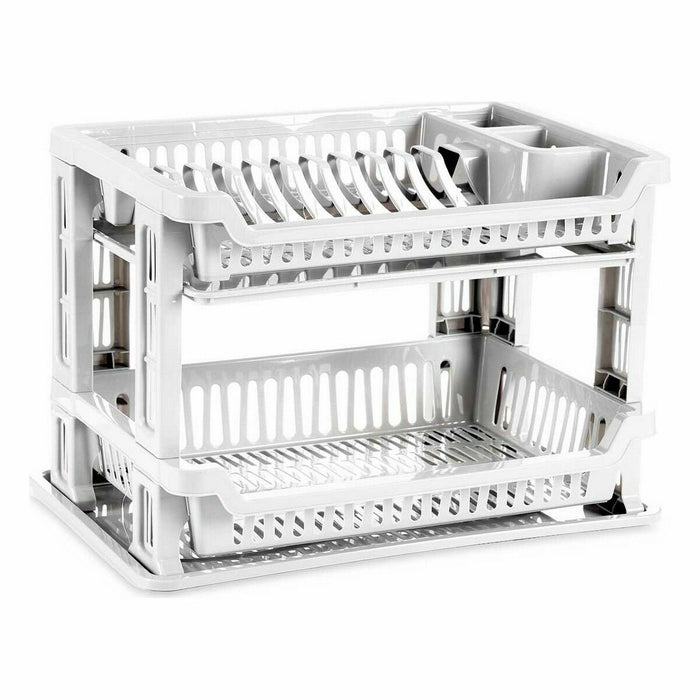 Drainer White Plastic 45 x 30 x 30,5 cm (6 Units)