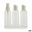 Travel Set Tins Transparent 3 x 21 x 18 cm (36 Units)