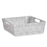 Multi-purpose basket White Cloth 3 L 23 x 8 x 27 cm (48 Units)