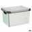 Storage Box with Lid Home Graph paper Grey Plastic 17 L 28 x 22 x 37 cm (12 Units)