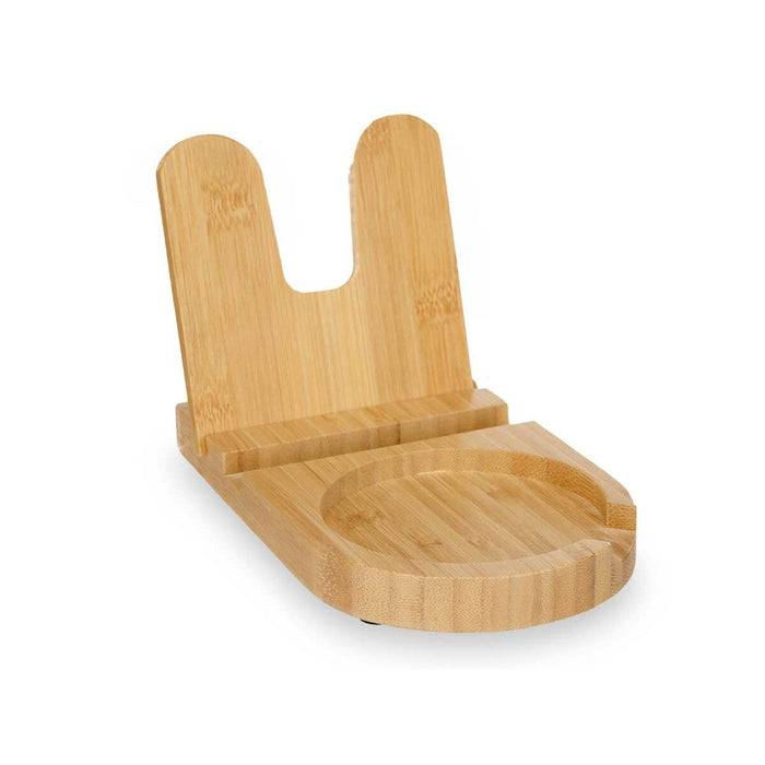 Kitchen Utensils Stand Natural Bamboo 12,7 x 20,5 x 3,5 cm (12 Units)