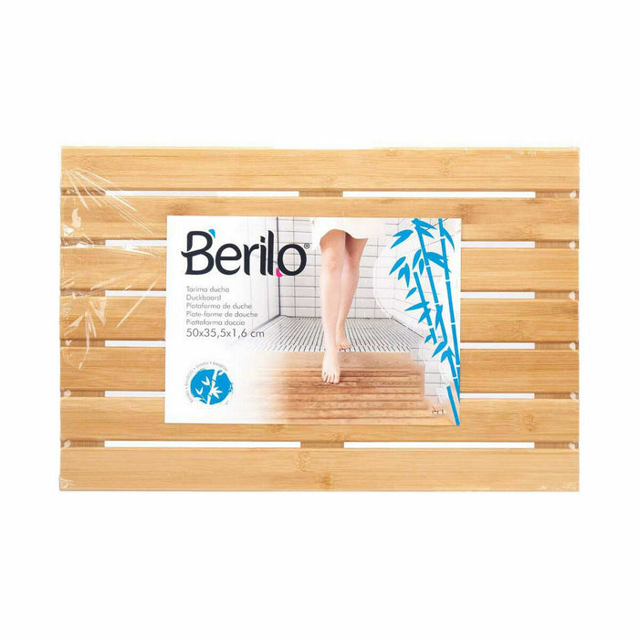 Platform Natural Bamboo 50 x 2,5 x 35,5 cm (8 Units)