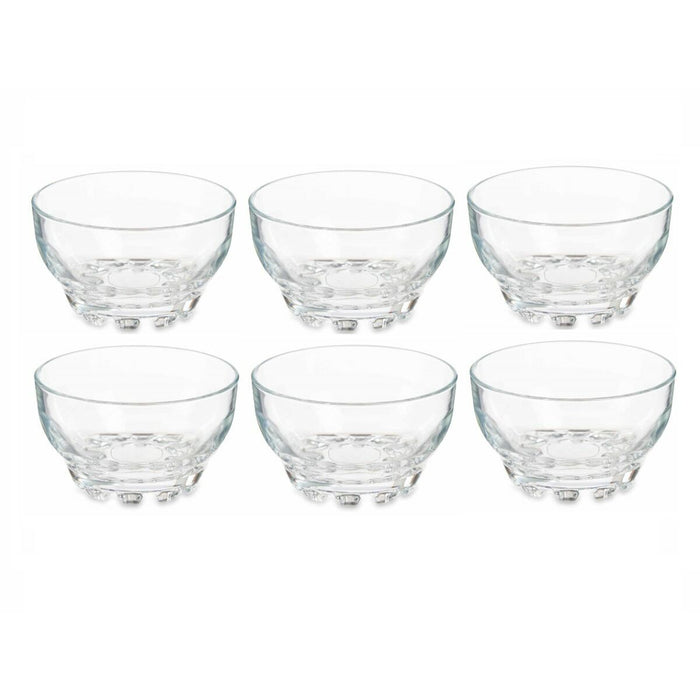 Set of bowls Karaman Transparent Glass 275 ml (8 Units)