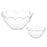 Set of bowls Hasir Transparent Glass (2 Units)