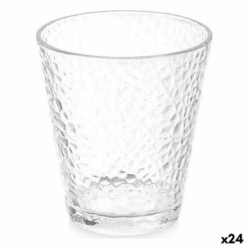 Glass Teardrop Transparent Glass 375 ml (24 Units)