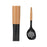 Skimmer Black Natural Wood 11 x 35 x 4 cm (12 Units)