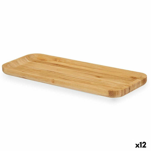 Tabla Aperitif Brown Bamboo 29,5 x 1,6 x 11,5 cm (12 Units)