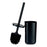 Toilet Brush Black polystyrene 9,6 x 35 x 9,6 cm (6 Units)