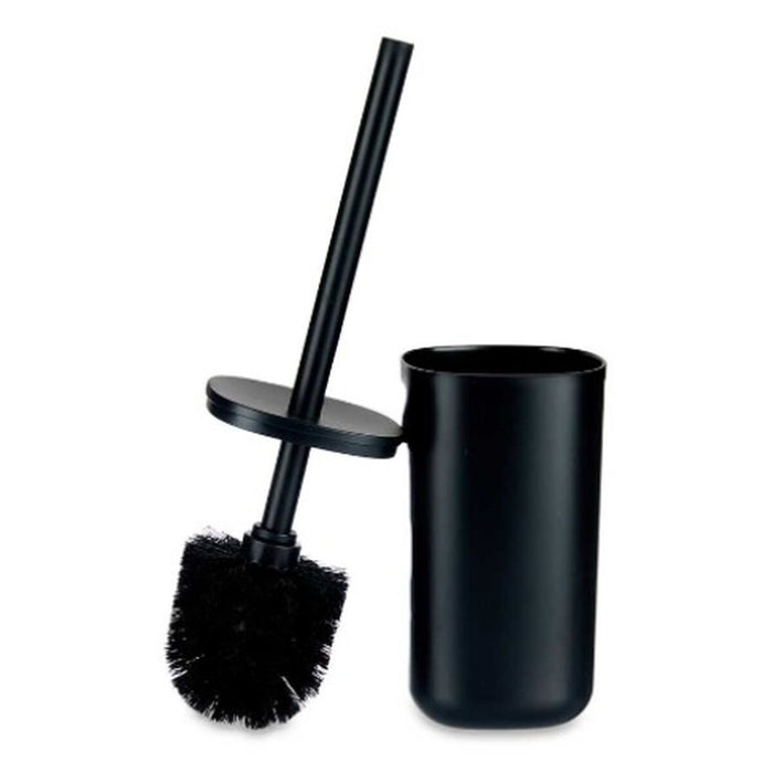 Toilet Brush Black polystyrene 9,6 x 35 x 9,6 cm (6 Units)