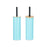 Toilet Brush Blue Metal Bamboo Plastic 9,5 X 27 X 9,5 cm (6 Units)