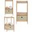 Shelves Brown Beige Wood 26 x 55,5 x 32 cm (8 Units)