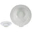 Pasta Dish White Porcelain 23 x 6,5 x 23 cm (16 Units)