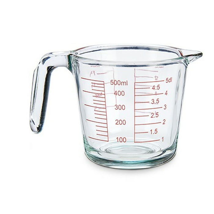 Measuring Jug Glass 500 ml (18 Units)