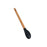 Spoon Black Silicone beech wood 6 x 1,8 x 30,5 cm (48 Units)