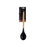 Ladle Black Nylon beech wood 7 x 2 x 32,5 cm (48 Units)