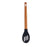 Spoon Black Silicone beech wood 6 x 1,8 x 30,5 cm (48 Units)