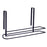 Kitchen Paper holder Black Iron 34 x 17,3 x 10,5 cm (8 Units)