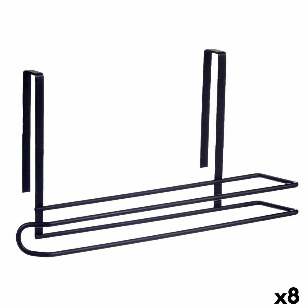 Kitchen Paper holder Black Iron 34 x 17,3 x 10,5 cm (8 Units)