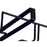 Glass Stand Iron 36 x 7,5 x 26 cm (6 Units)