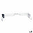 Draining Rack for Kitchen Sink Double Silver Metal 104 x 15,5 x 19 cm (4 Units)