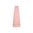 Set of Stackable Organising Boxes Pink Cardboard (2 Units)