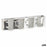 Piece Coffee Cup Set Transparent Glass 80 ml (24 Units)