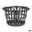 Basket Anthracite polypropylene 27 L 40 x 25 x 40 cm (18 Units)