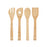 Set of Kitchen Utensils Bamboo (12 Units)