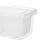 Fridge Organiser White Transparent Plastic 28,2 x 8,8 x 12 cm (12 Units)
